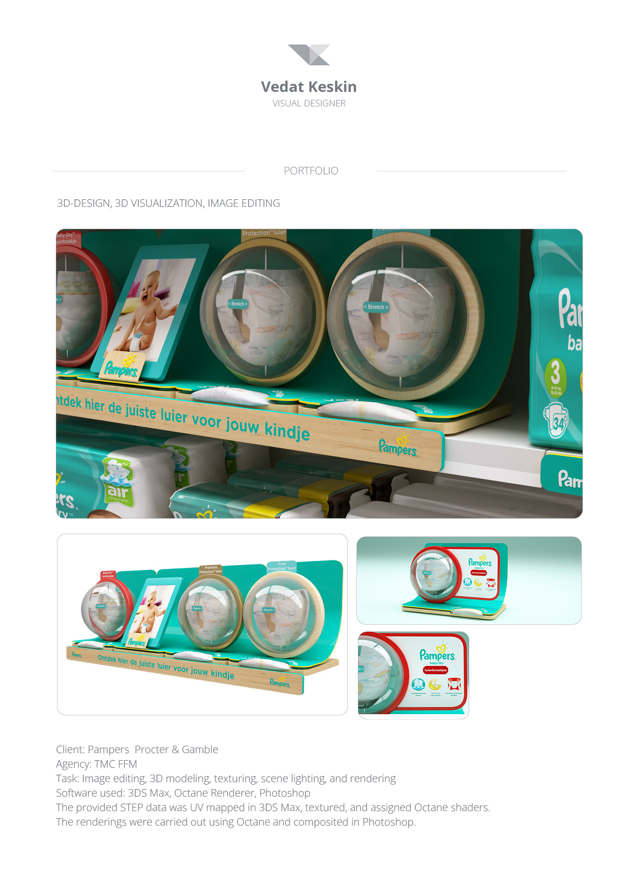 VEDAT KEEN KESKIN / VISUAL DESIGNER