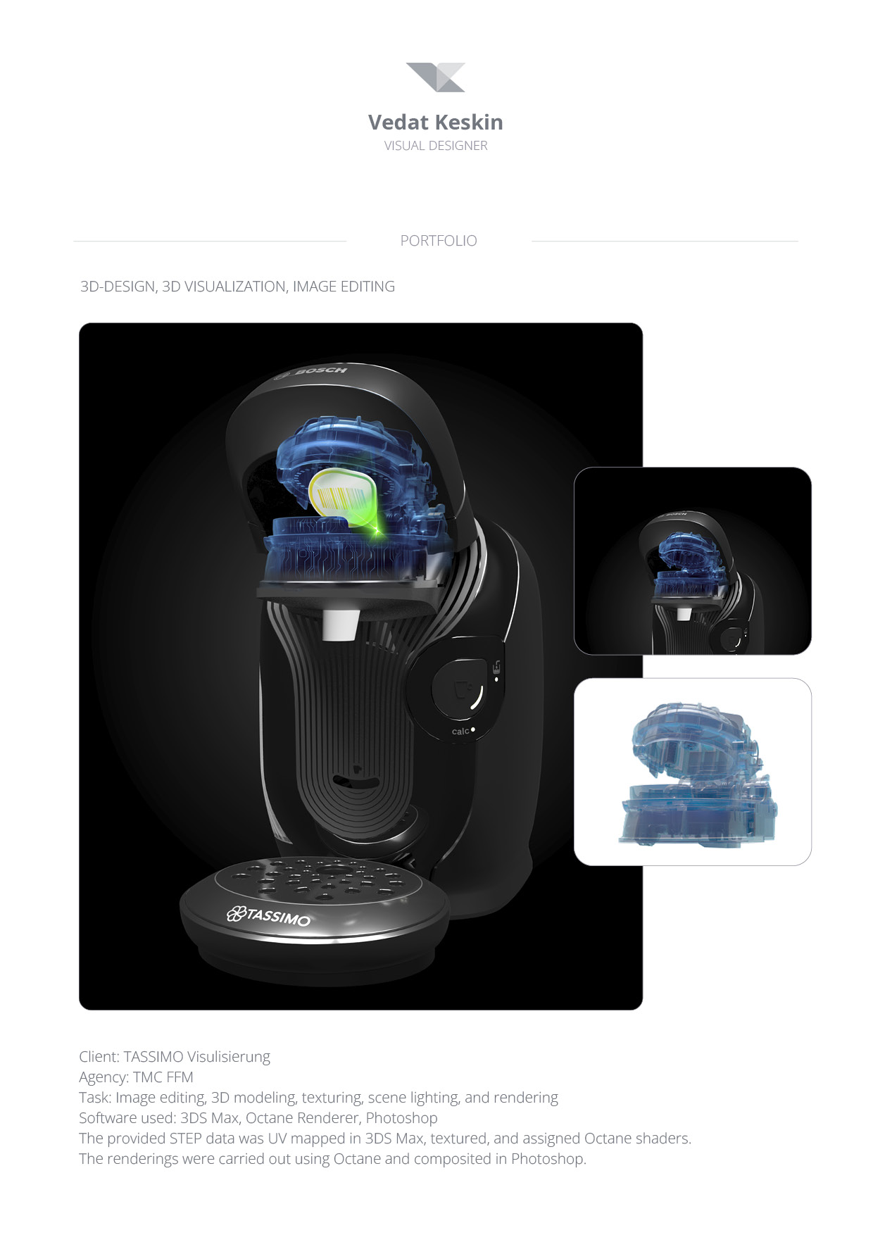 VEDAT KEEN KESKIN / VISUAL DESIGNER