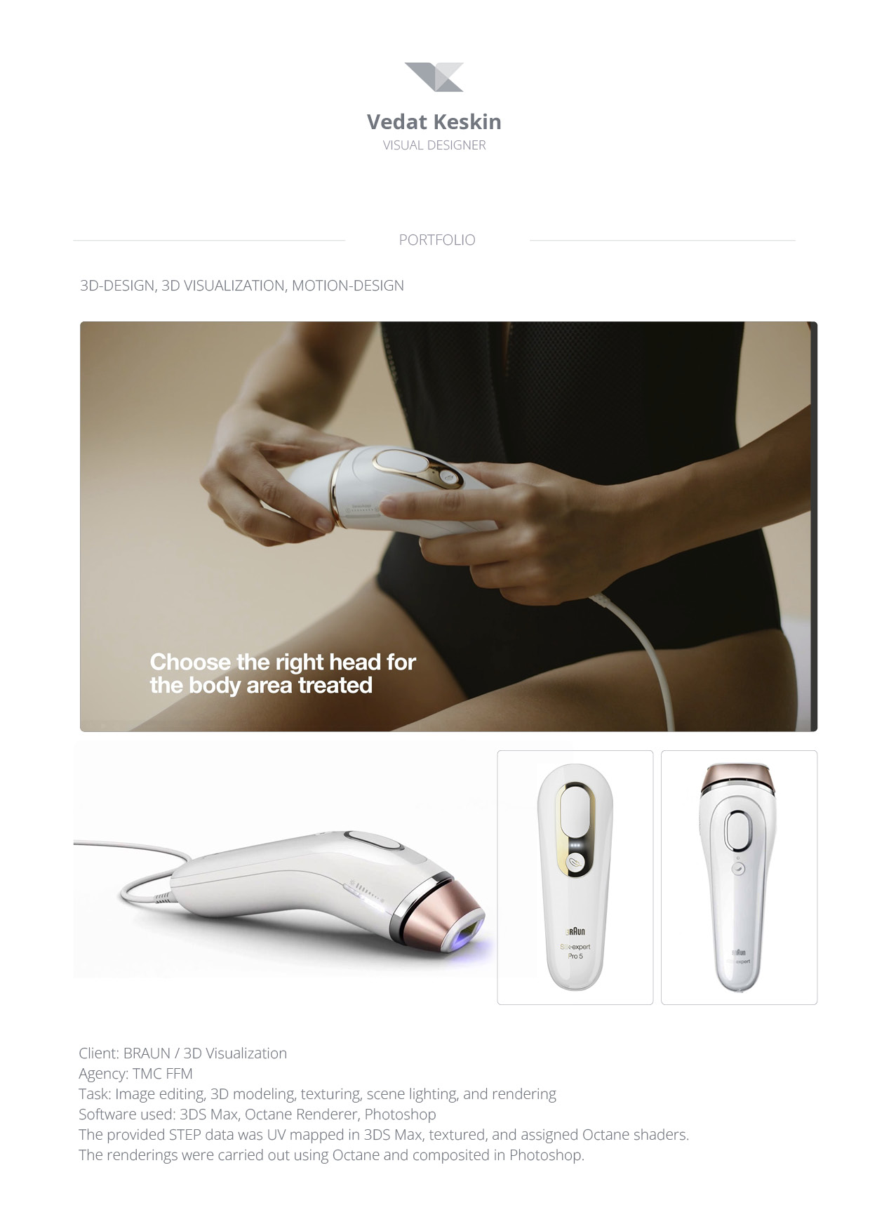 VEDAT KEEN KESKIN / VISUAL DESIGNER