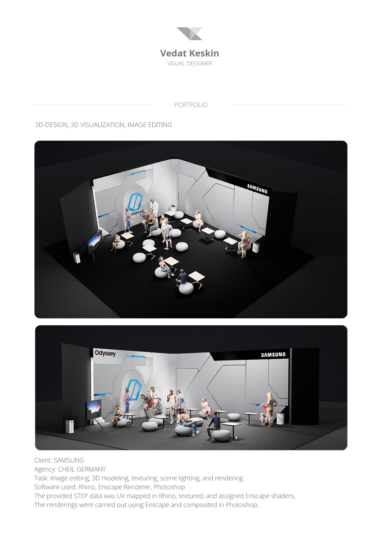 VEDAT KEEN KESKIN / VISUAL DESIGNER