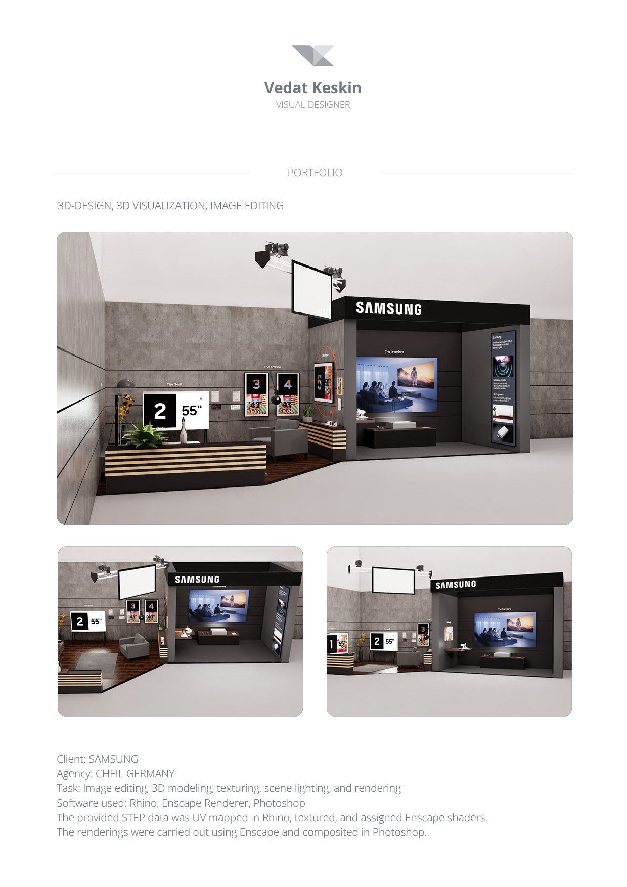 VEDAT KEEN KESKIN / VISUAL DESIGNER