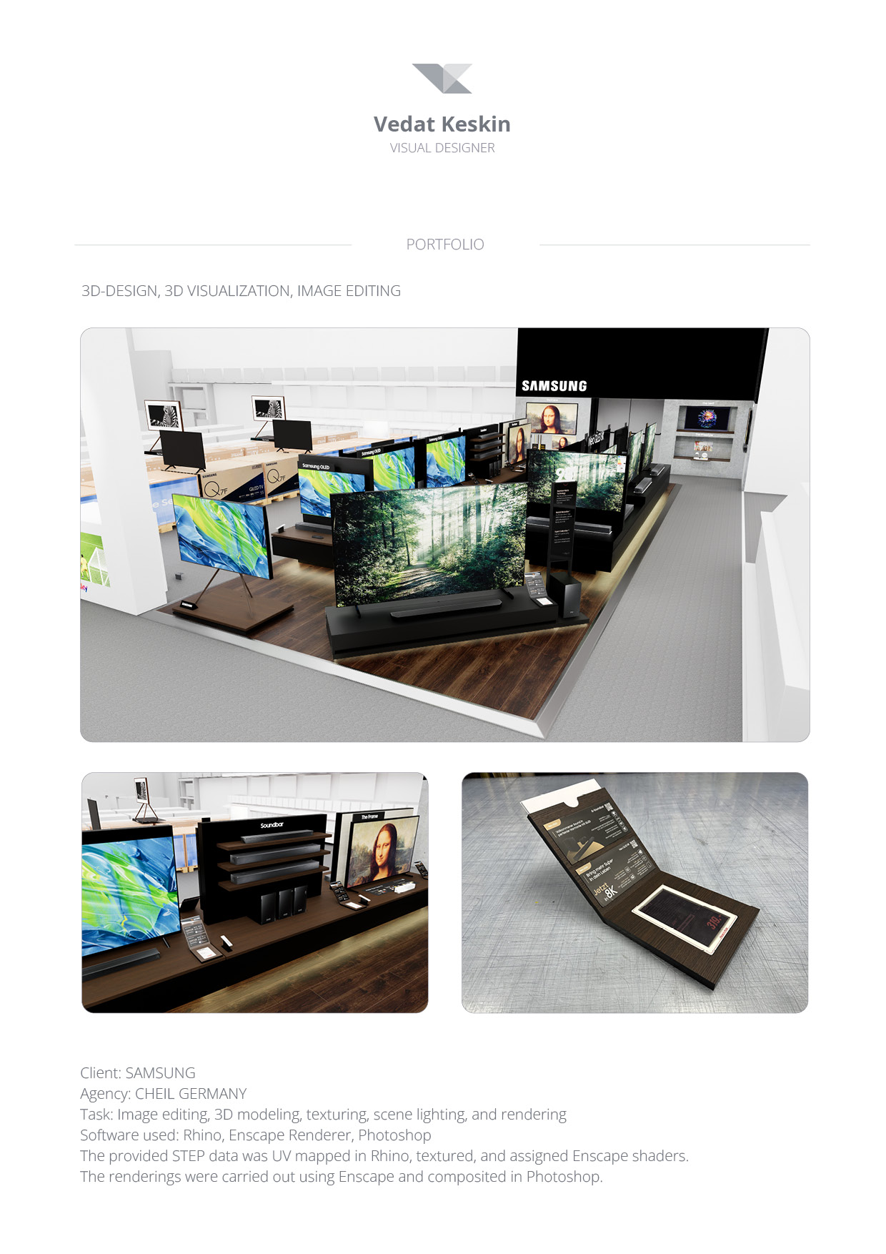 VEDAT KEEN KESKIN / VISUAL DESIGNER