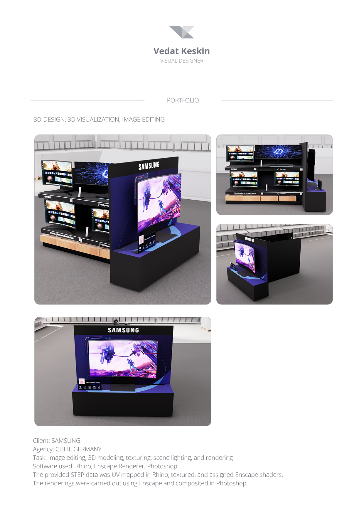 VEDAT KEEN KESKIN / VISUAL DESIGNER