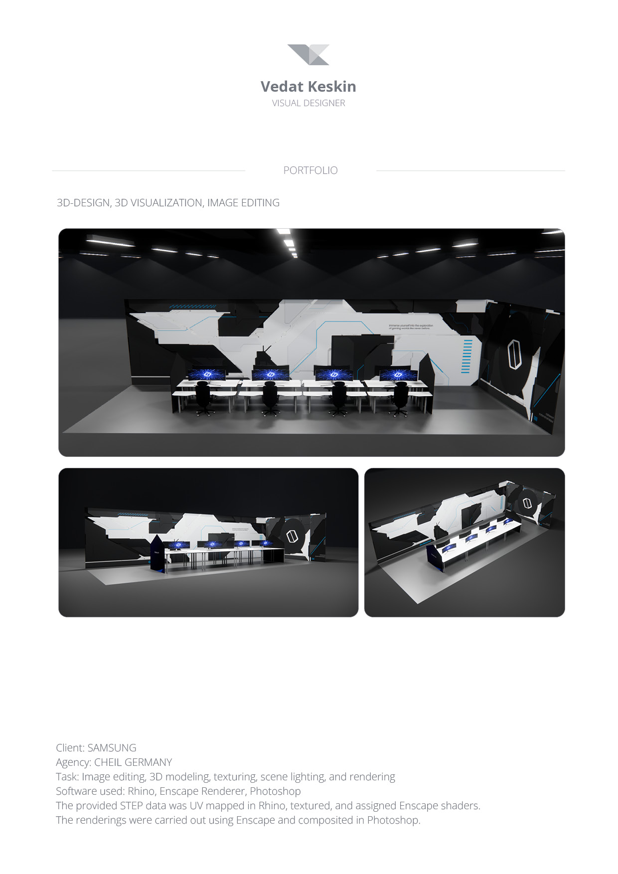 VEDAT KEEN KESKIN / VISUAL DESIGNER