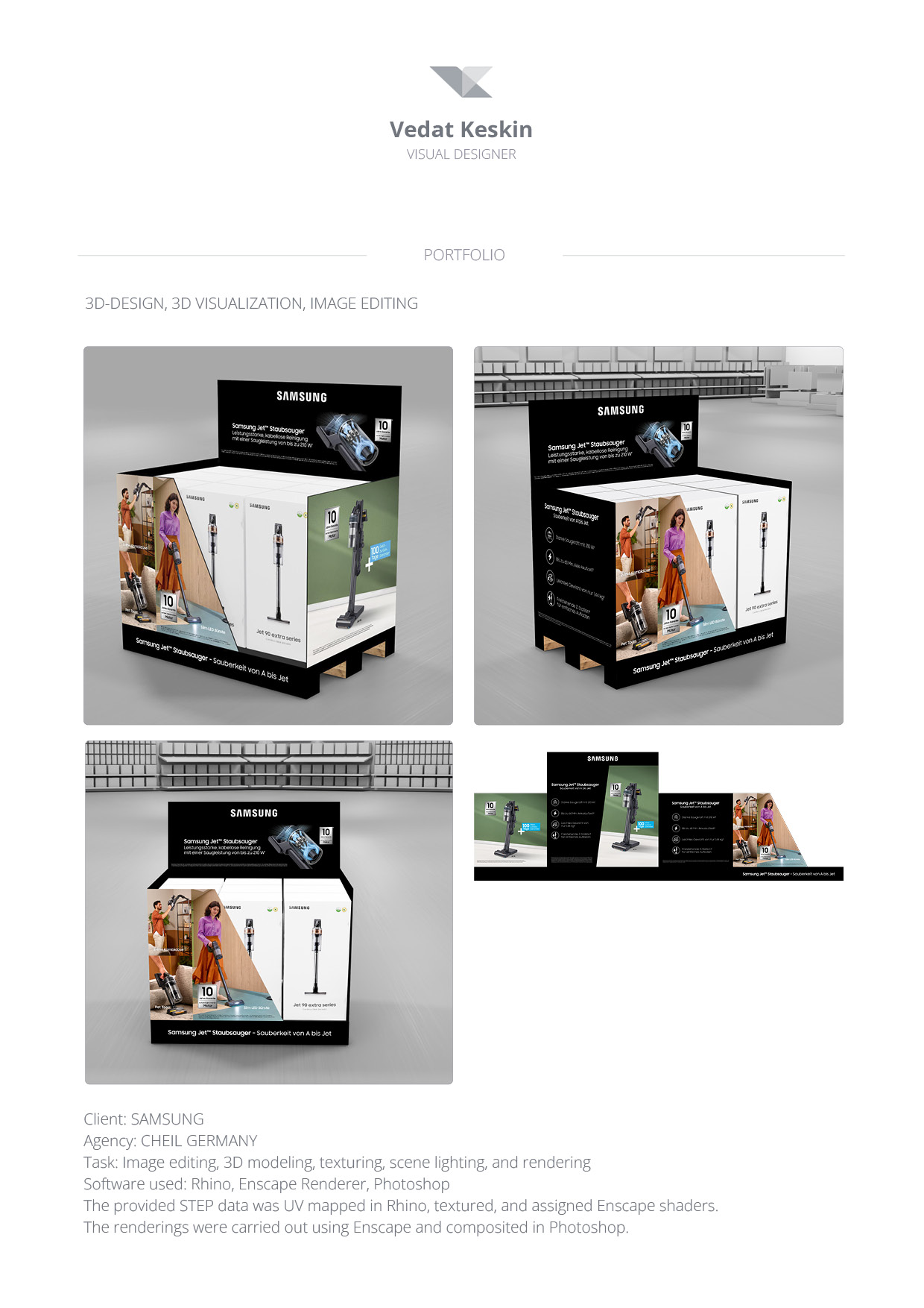 VEDAT KEEN KESKIN / VISUAL DESIGNER