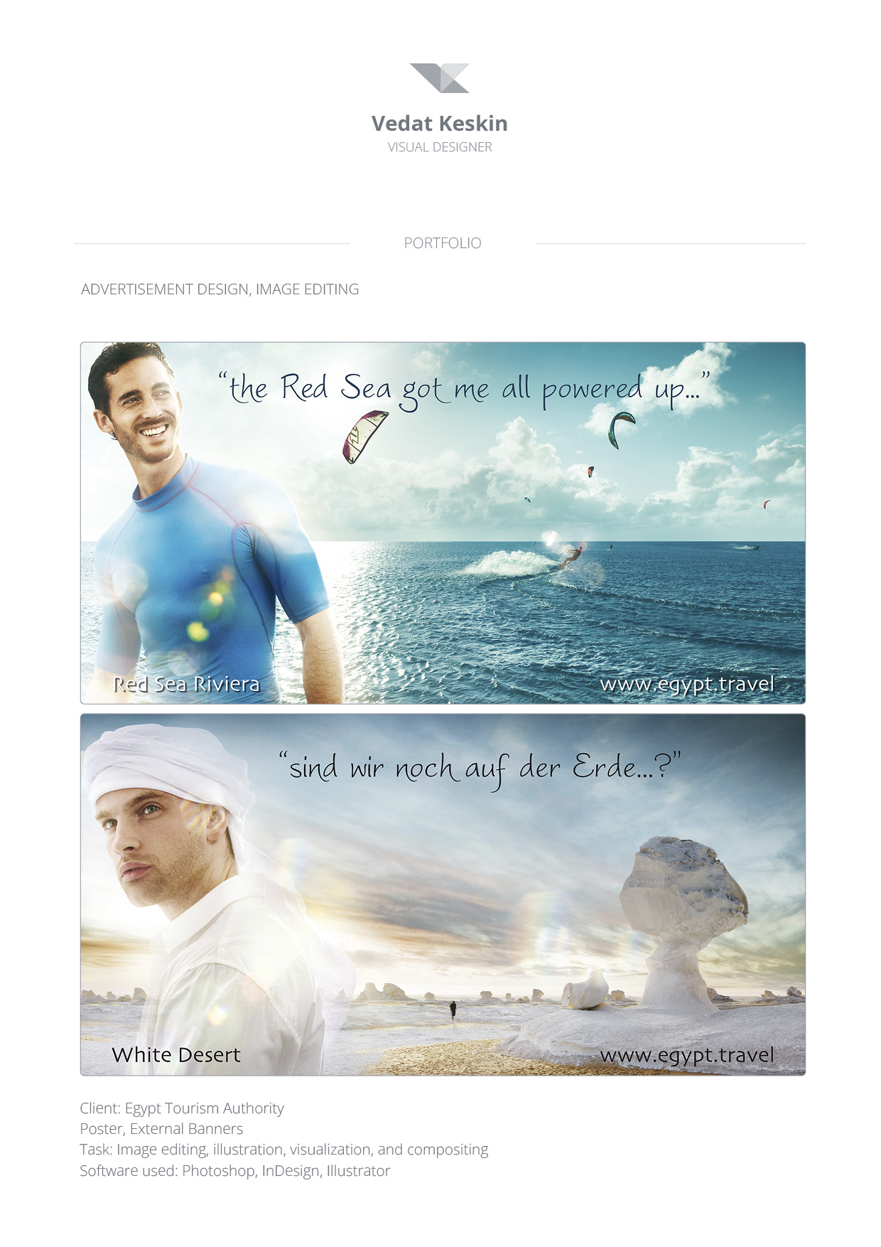 VEDAT KEEN KESKIN / VISUAL DESIGNER