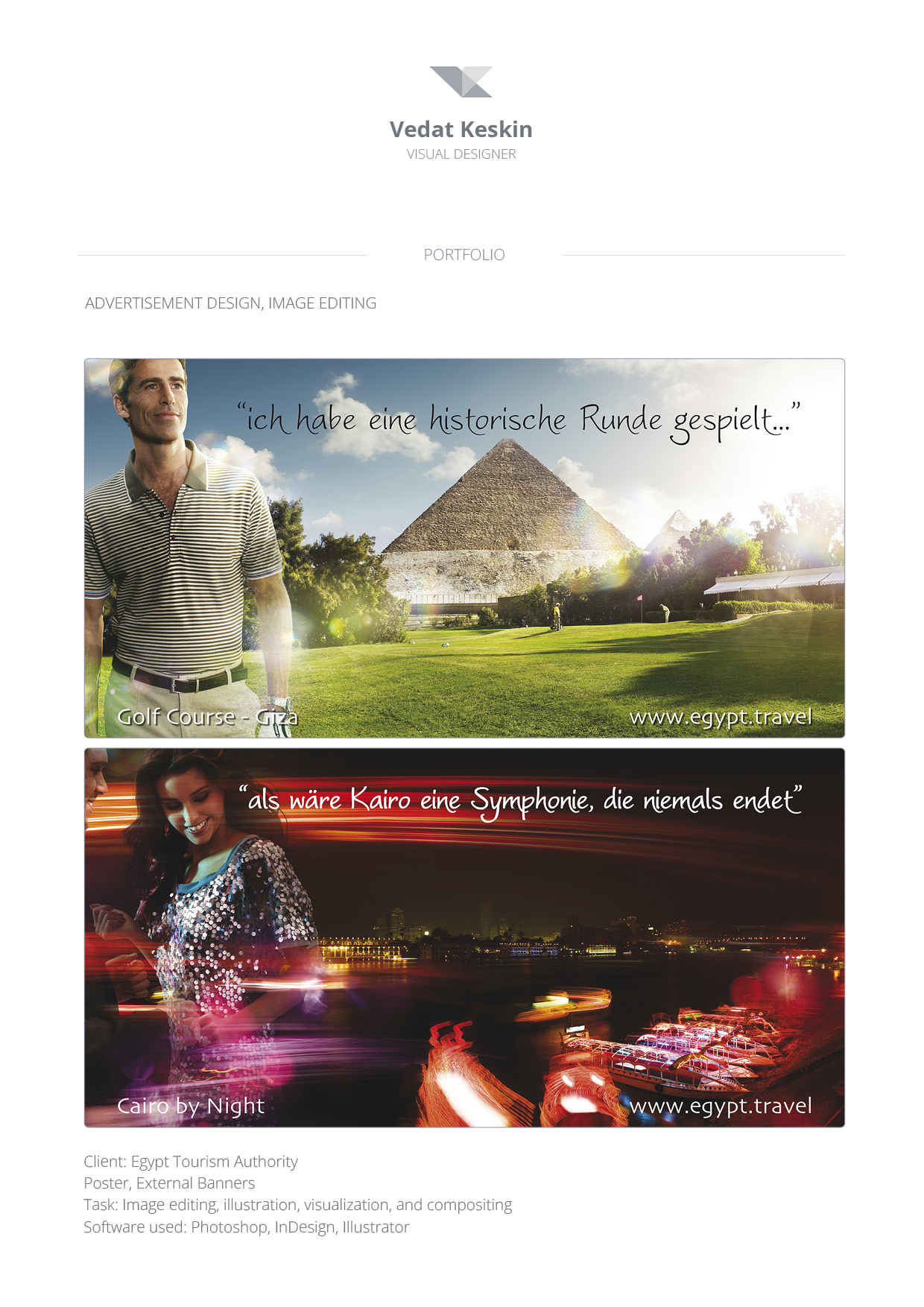 VEDAT KEEN KESKIN / VISUAL DESIGNER