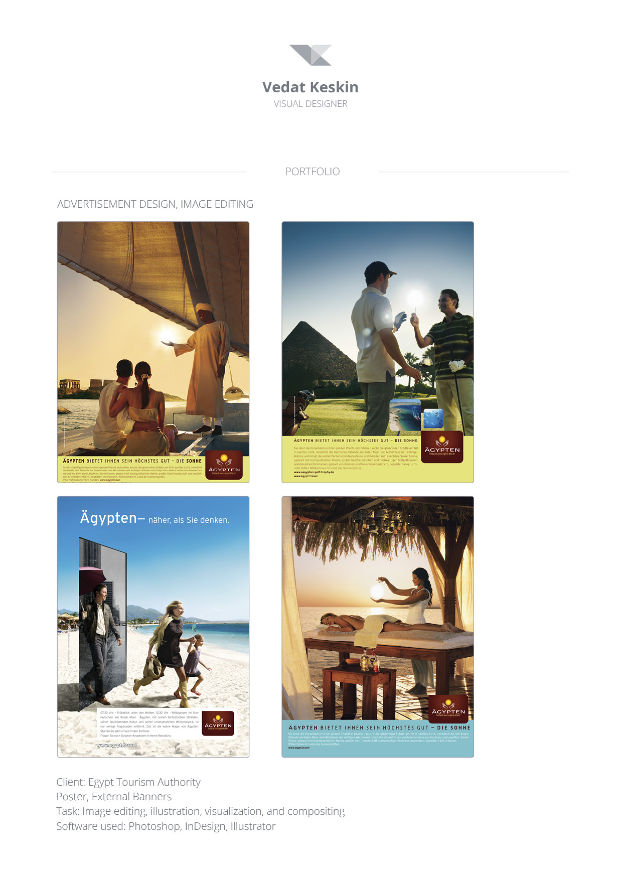 VEDAT KEEN KESKIN / VISUAL DESIGNER