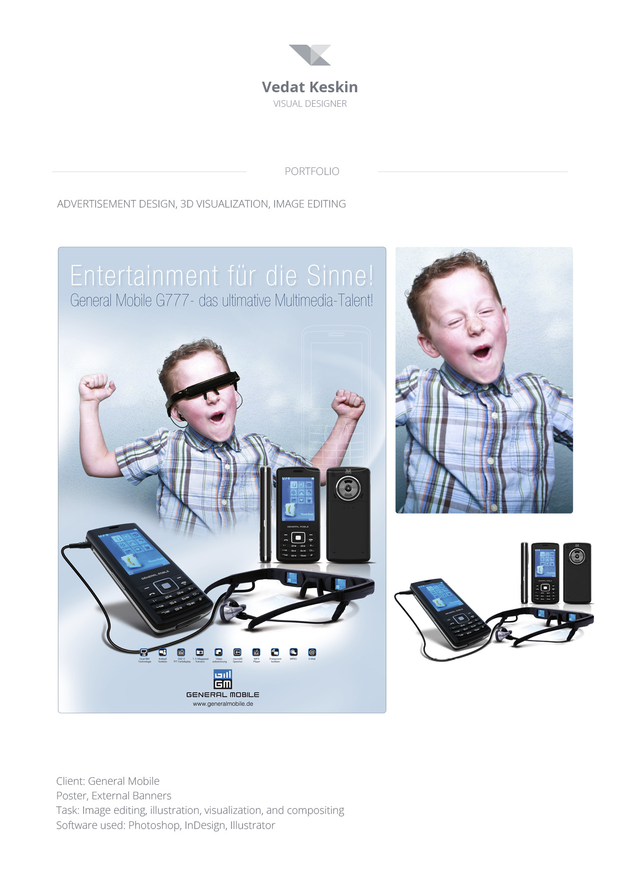 VEDAT KEEN KESKIN / VISUAL DESIGNER