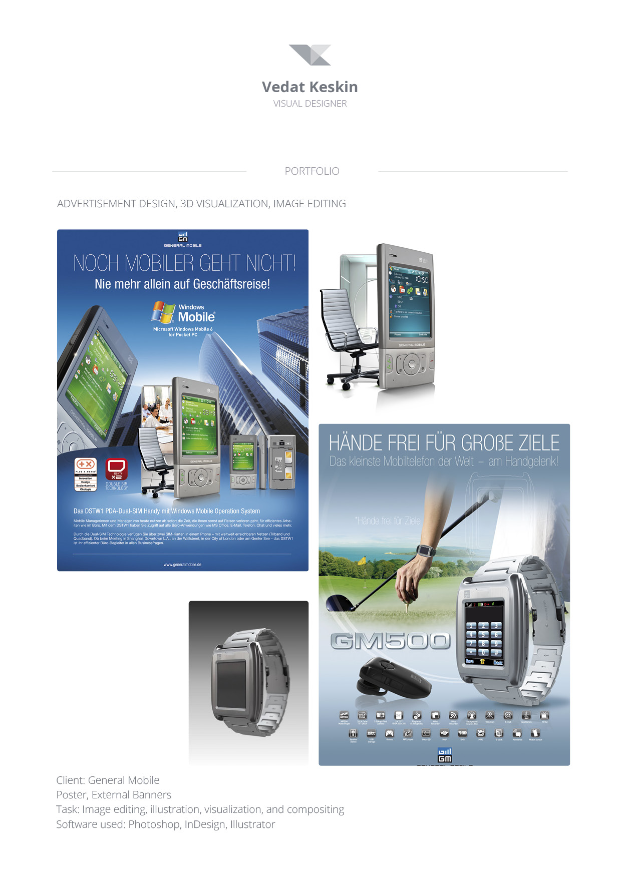 VEDAT KEEN KESKIN / VISUAL DESIGNER