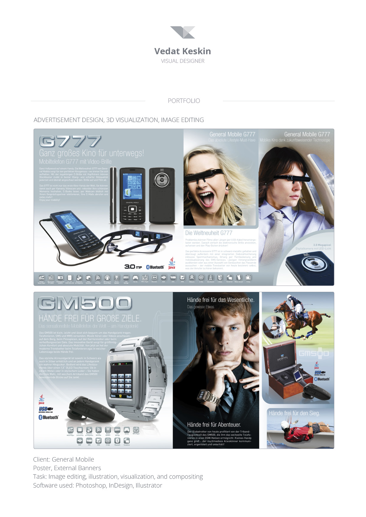 VEDAT KEEN KESKIN / VISUAL DESIGNER