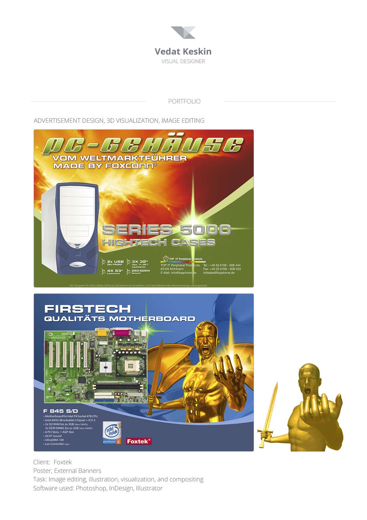 VEDAT KEEN KESKIN / VISUAL DESIGNER