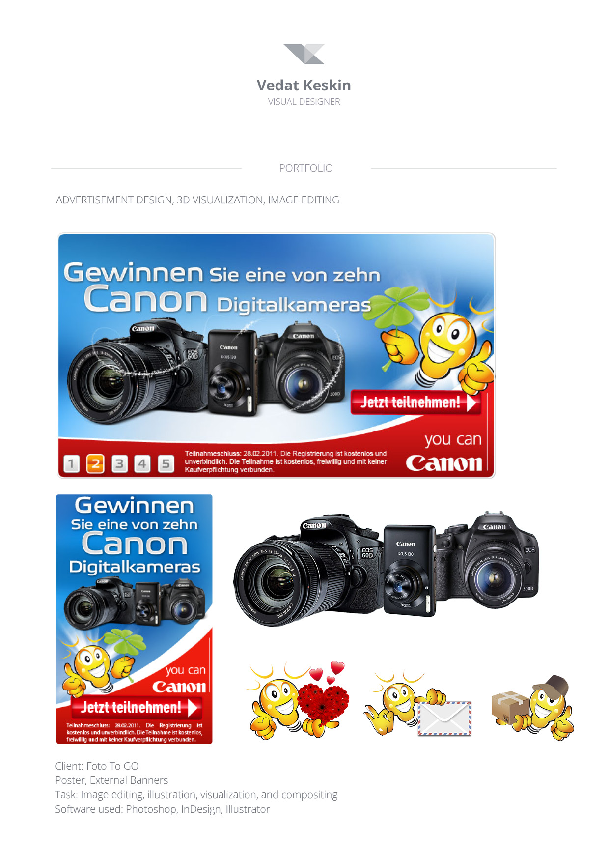 VEDAT KEEN KESKIN / VISUAL DESIGNER