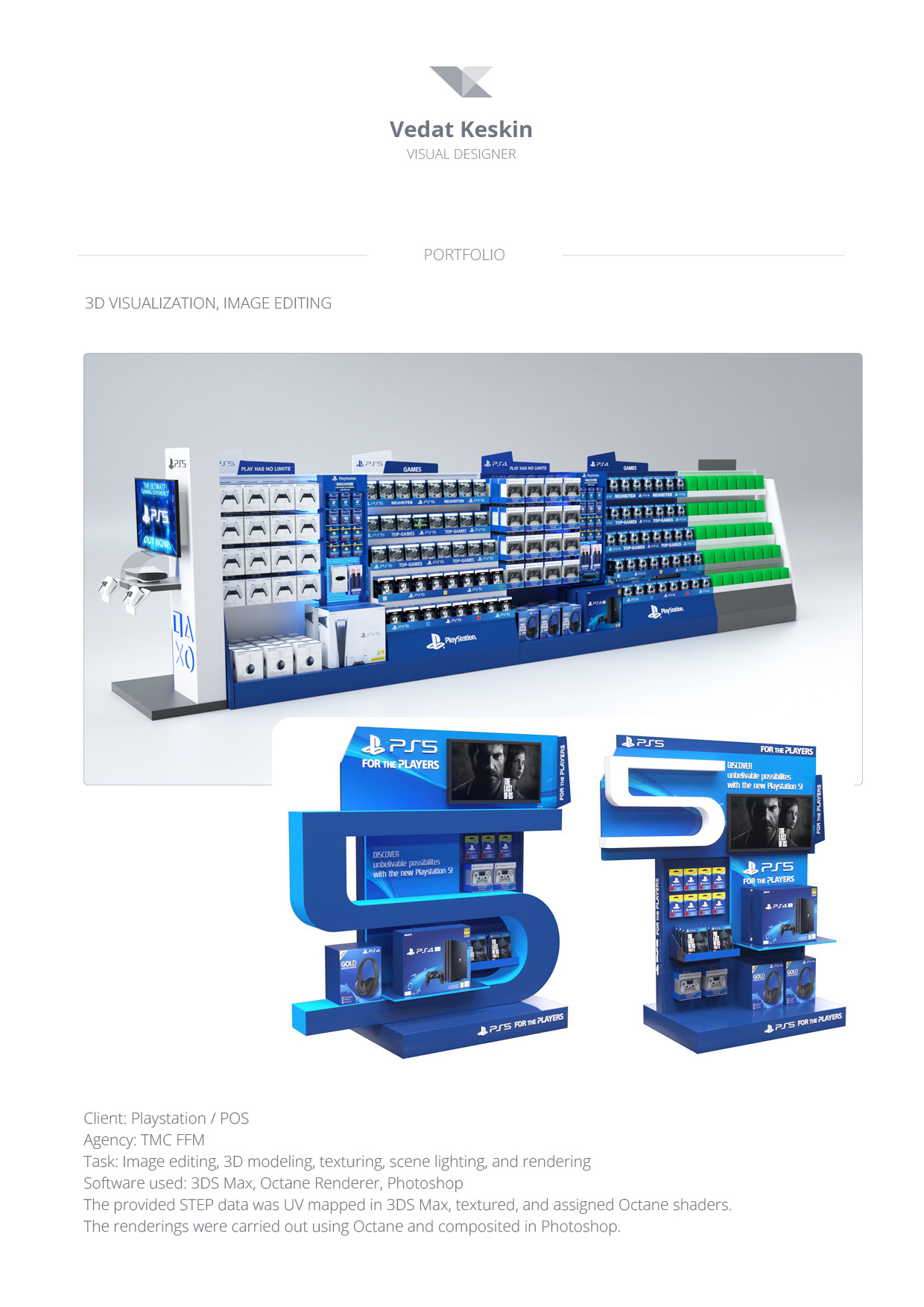 VEDAT KEEN KESKIN / VISUAL DESIGNER