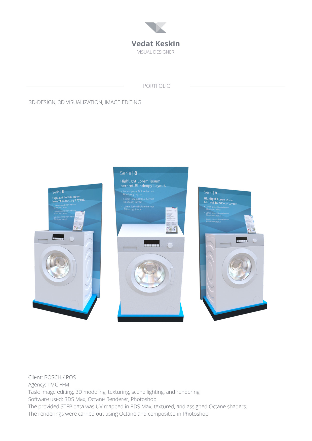 VEDAT KEEN KESKIN / VISUAL DESIGNER