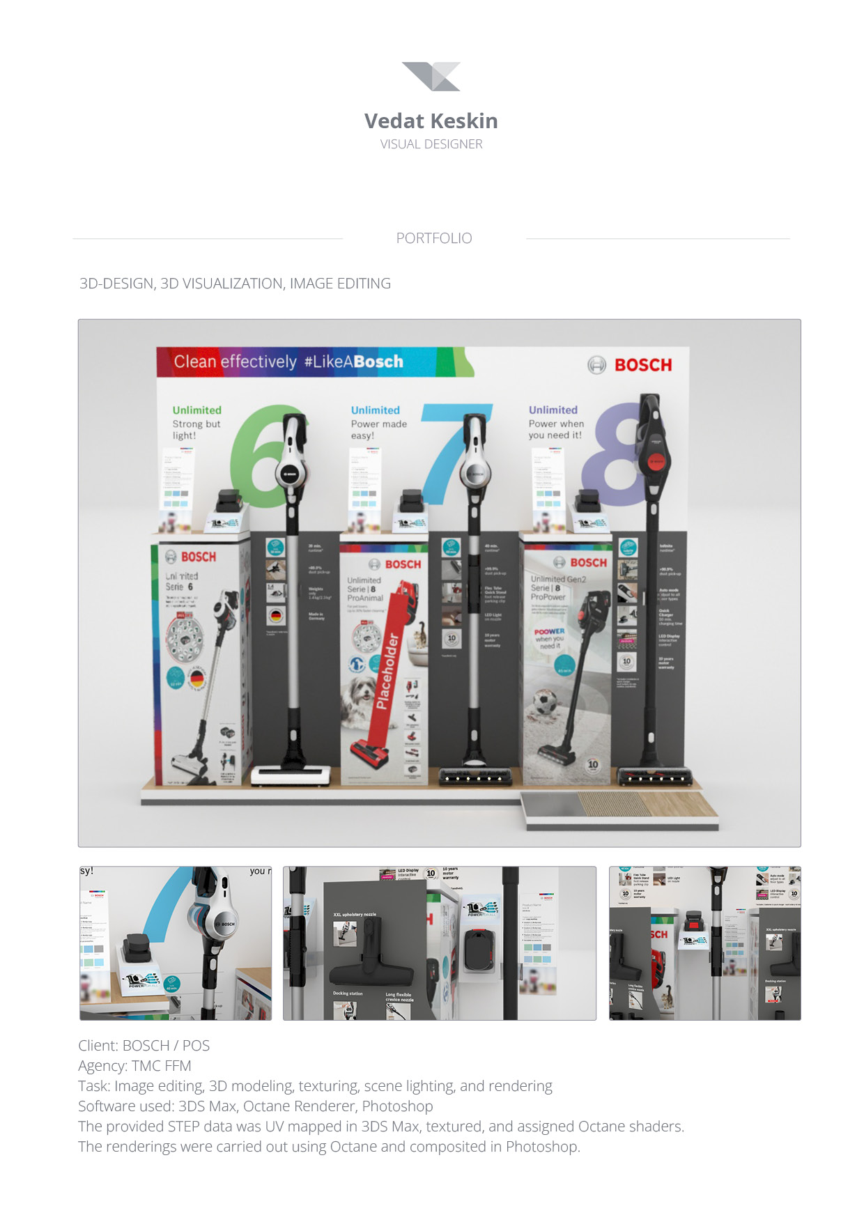 VEDAT KEEN KESKIN / VISUAL DESIGNER