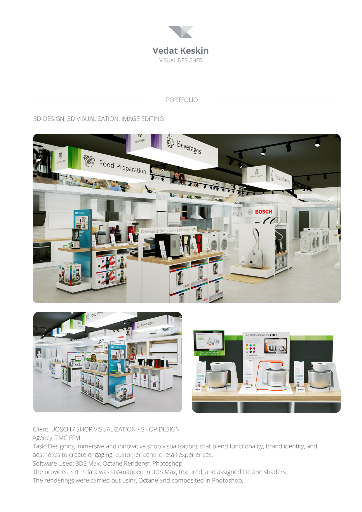 VEDAT KEEN KESKIN / VISUAL DESIGNER